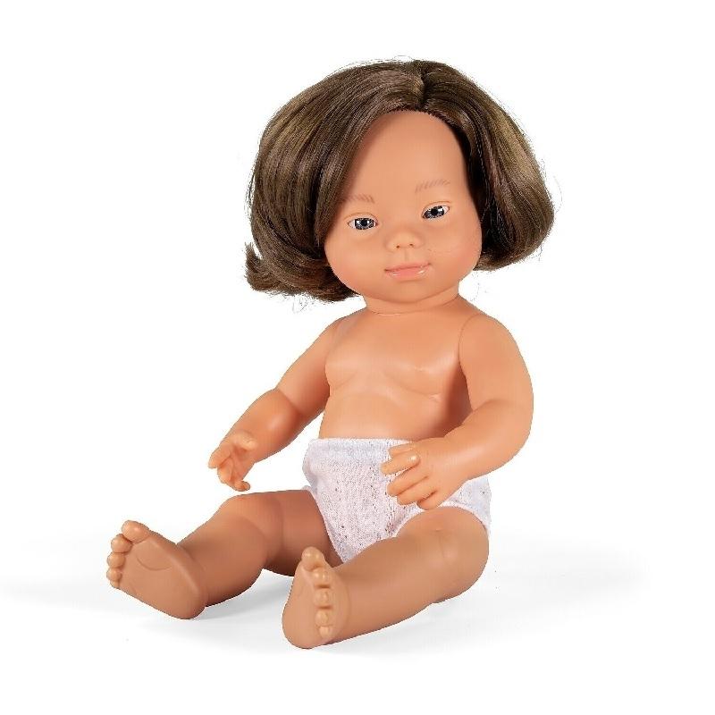 MUÑECA BEBE CAUCASICA SIND DOWN38 +10 MESES MINILAND