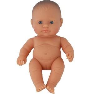 MUÑECA BEBE CAUCASICA 21 CM MINILAND