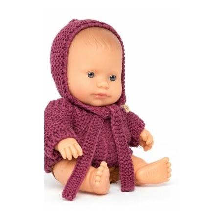 MUÑECO BEBE 21CM VESTIDO M.1 3-6 AÑOS MINILAND