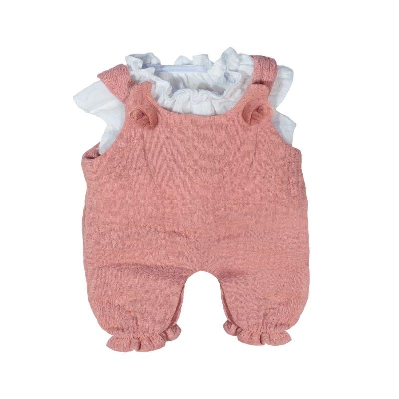 PETO Y BLUSA DE VERANO PARA MUÑECO DE 32 CM MINILAND