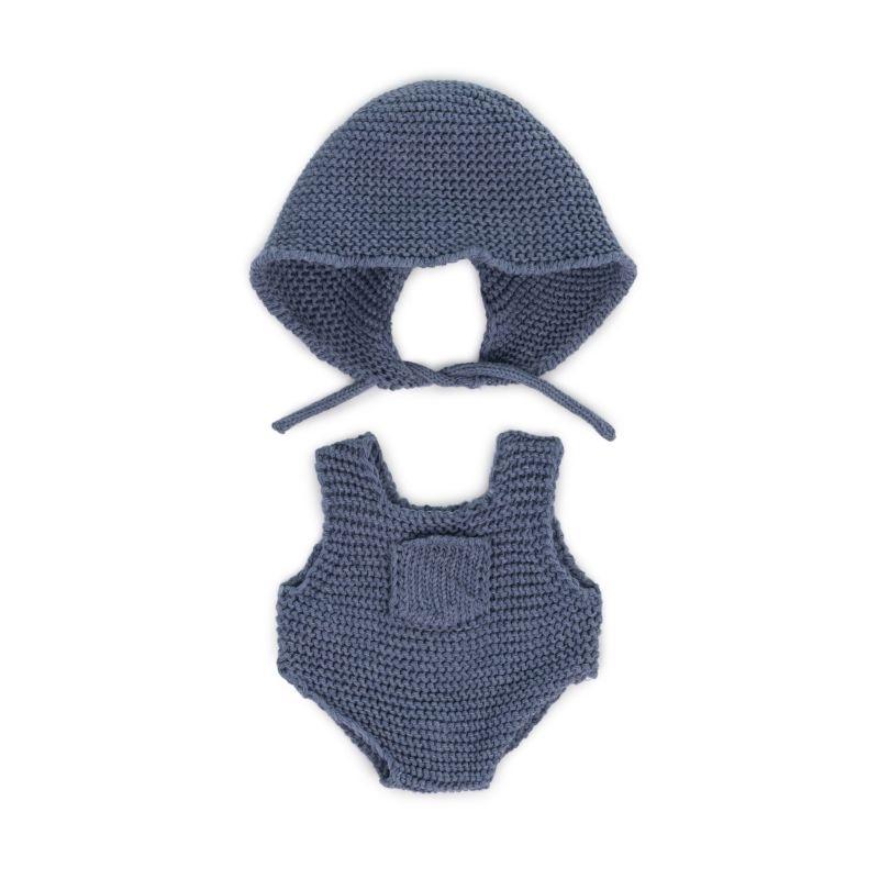 CONJUNTO PUNTO 21CM PELELE & GORRO MINILAND