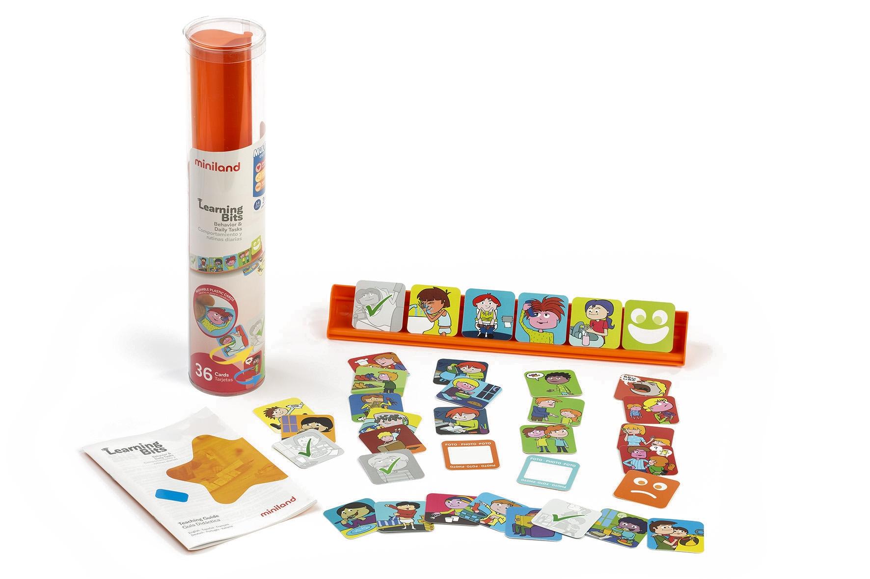 JUEGO DE LENGUAJE LEARN BITS:BEHAVIOR & DAIL TAS MINILAND
