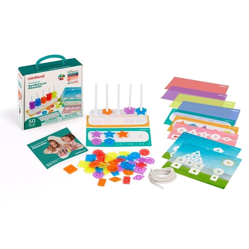 TRANSLUCENT SORT&COUNT ABACOLO MINILAND