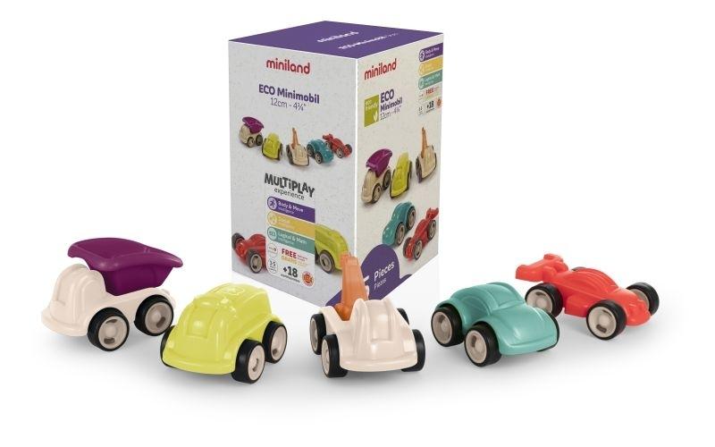 ECO MINIMOBIL 12 CM 5 UDS MINILAND