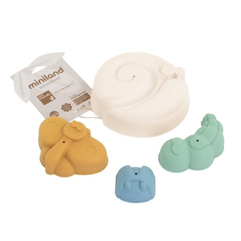 ECO SET 4 MOLDES ARENA COOL MINILAND