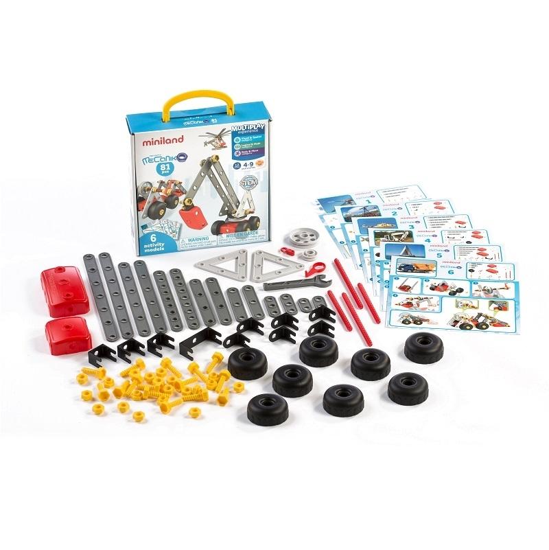 ACTIVITY MECANIKO 81 PCS MINILAND