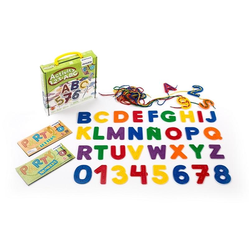 JUEGO DE APRENDIZAJE LETRAS ACTIVITY 123 ABC MINILAND 45307