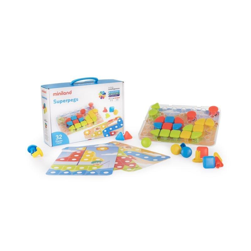 SUPERPEGS 32 PCS BRIGHT C. MINILAND