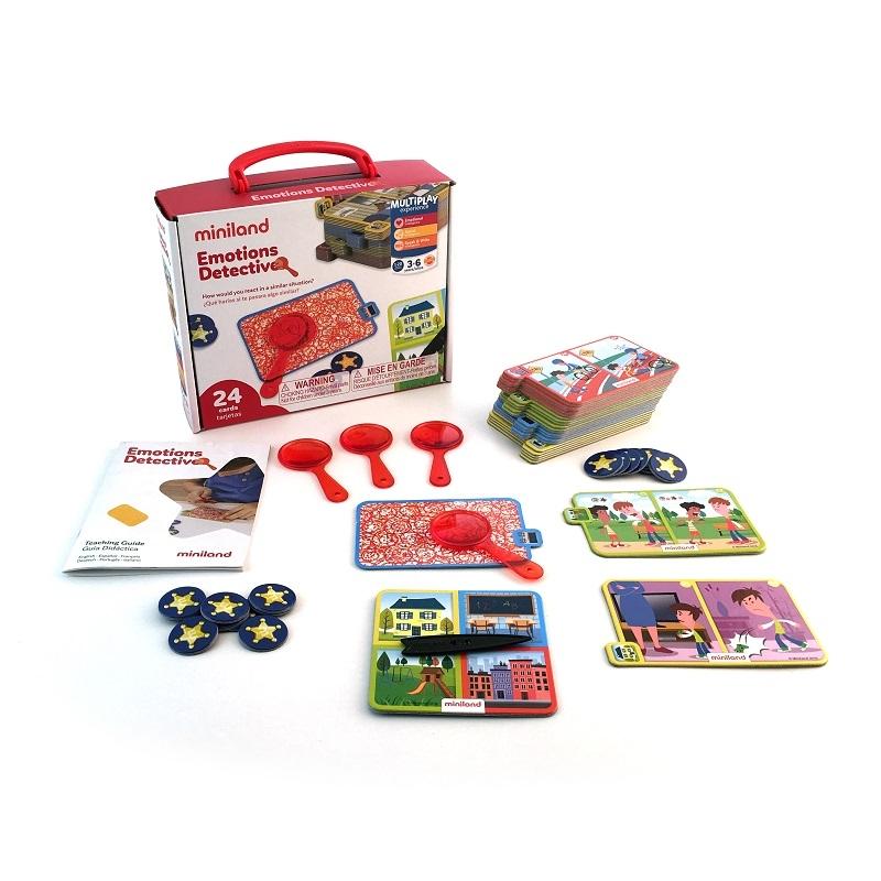 JUEGO DE EMOCIONES EMOTIONS DETECTIVE MINILAND 45402