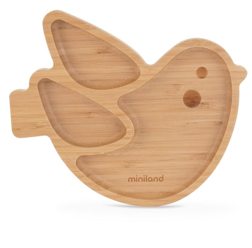 WOODEN PLATE CHICK FSC 100% MINILAND