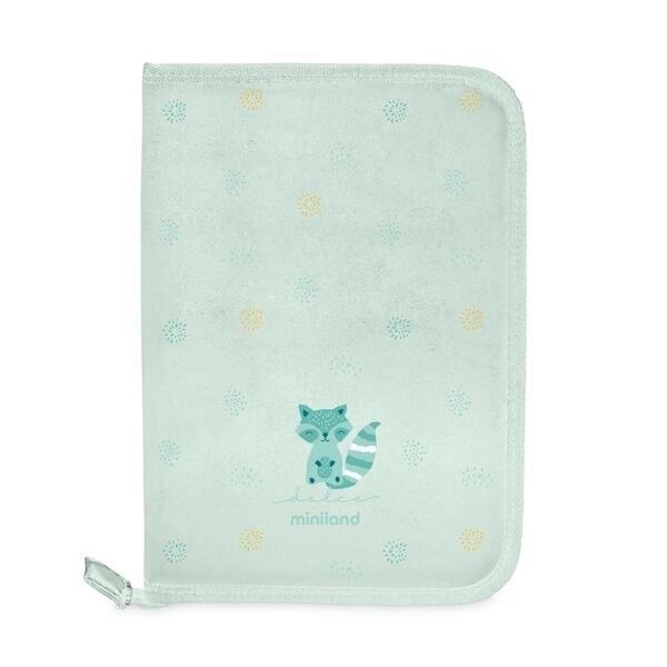 PORTADOCUMENTOS PARA BEBE CAREBOOK MINT MINILAND