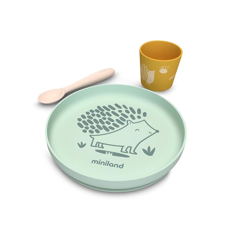 SILICONE MEAL SET FOREST MINILAND