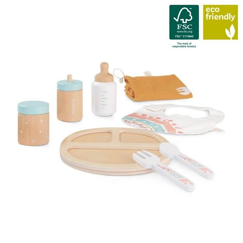SET ALIMENTACIO MADERA FSC100% MINILAND