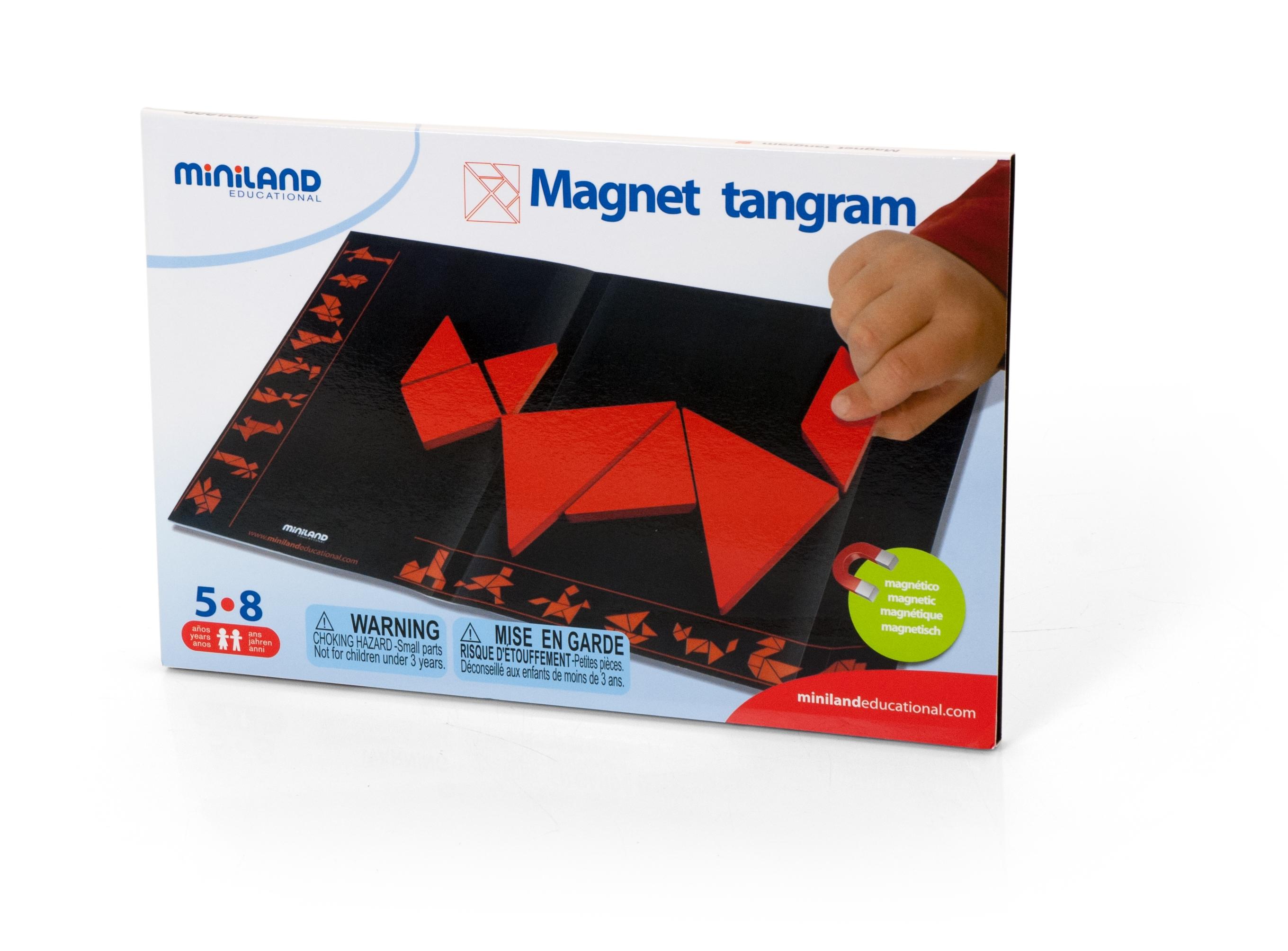 JUEGO TANGRAM MAGNETICO MINILAND 95007
