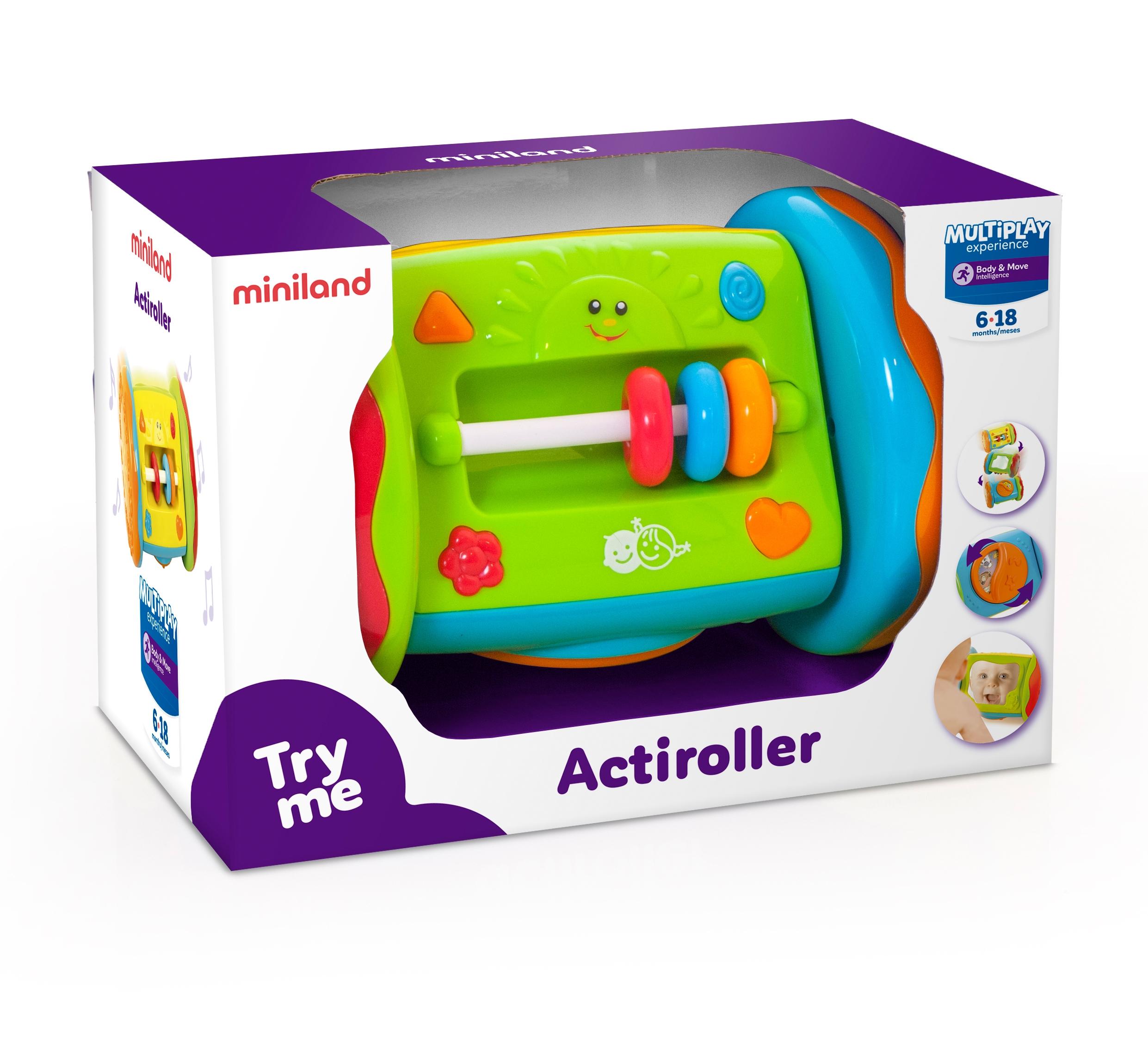 JUEGO DE RODILLO MUSICAL ACTIROLLER MINILAND 97272