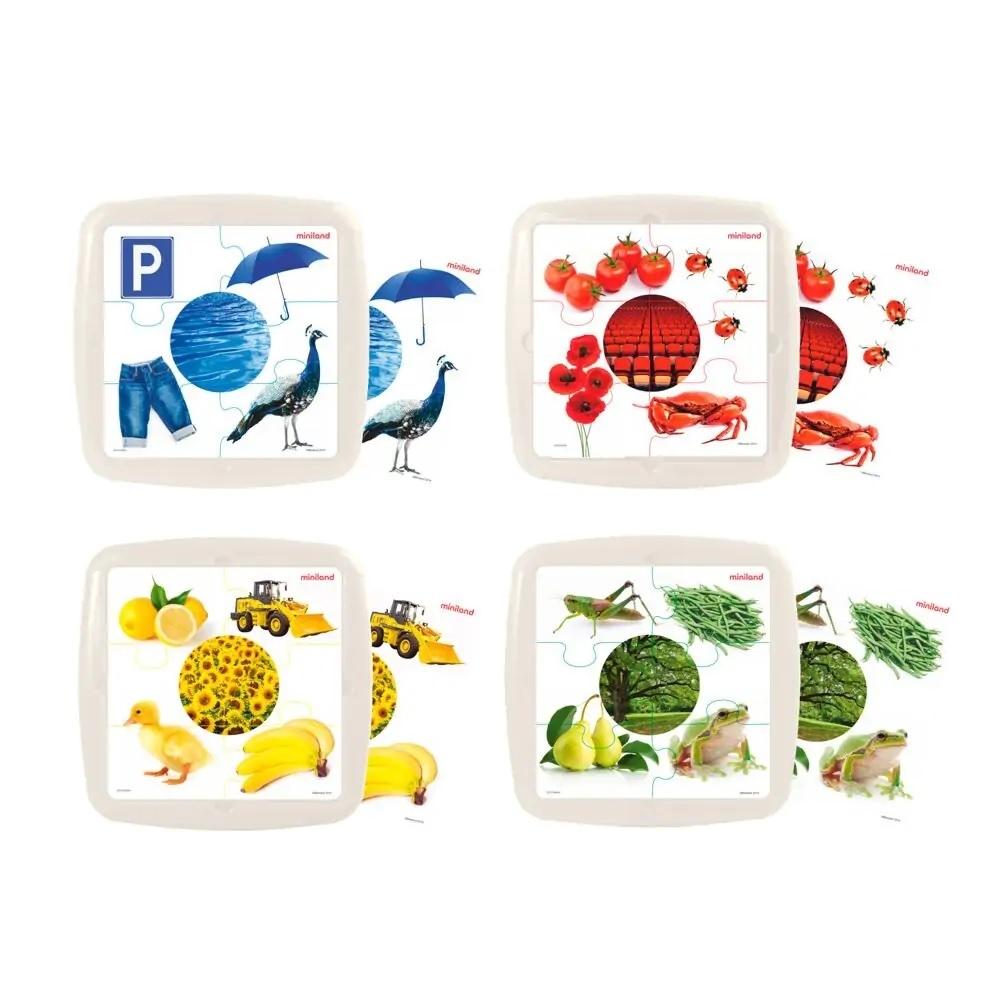 SET 4 PUZZLES: LOS COLORES UV MINILAND