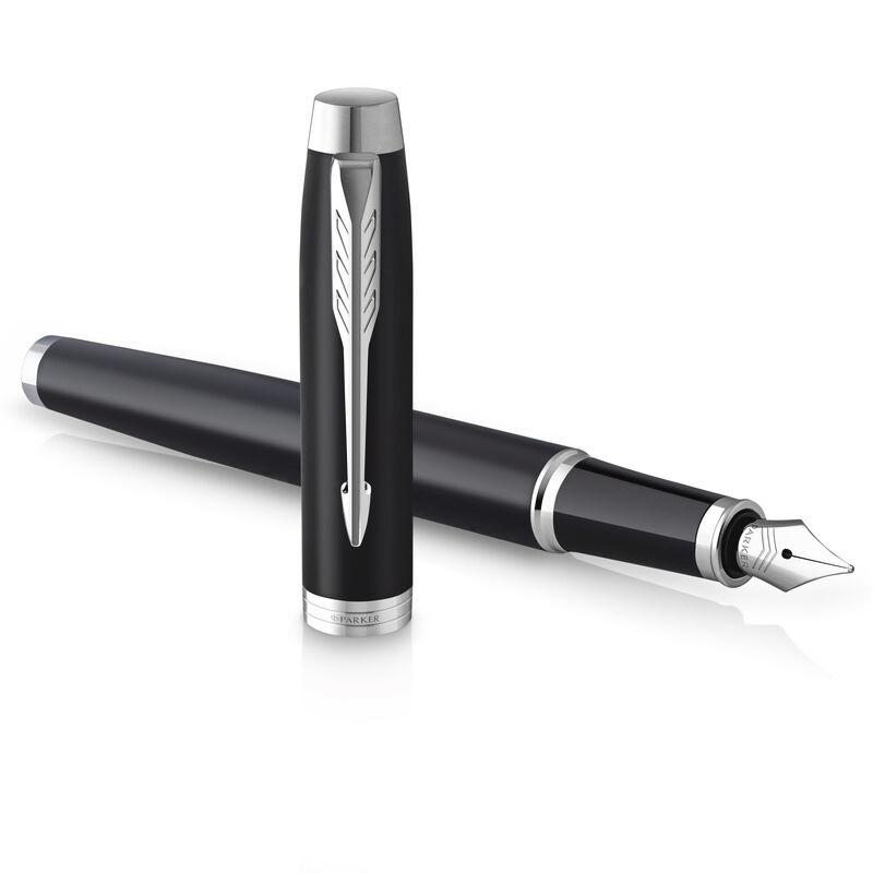 PLUMA ESTILOGRAFICA PARKER IM METAL NEGRO MATE CT