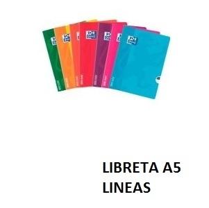 LIBRETA GRAP PPP DINA5+ 48H LINEAS CON MARGEN SURTIDO OPENFLEX