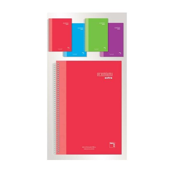 CUADERNO ESP DINA4 MICROPER 5X5 TDD 5 BANDAS 160H 70GR PACSA
