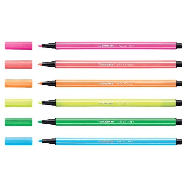 ROTULADOR STABILO NEON PEN 68 ROSA 68/056