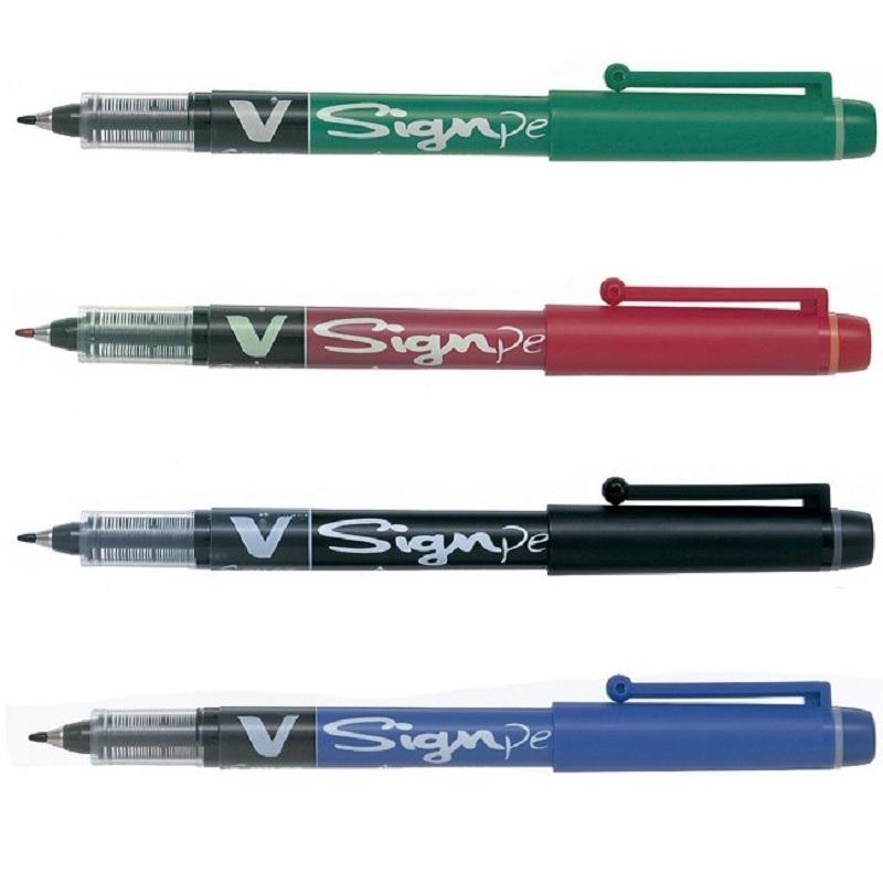 BOLIGRAFO PILOT V-SIGN PEN TRAZO 0,6MM SW-VSP-G VERDE