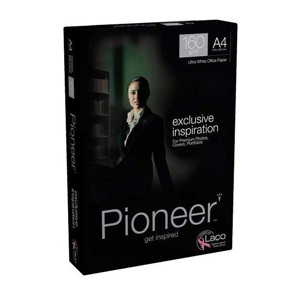 PAPEL FOTOCOPIADORA DINA4 160GR PIONEER PAQUETE 250 HOJAS