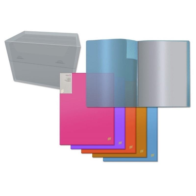 CARPETA DE 10 FUNDAS DINA4 COLORES SURTIDOS YES