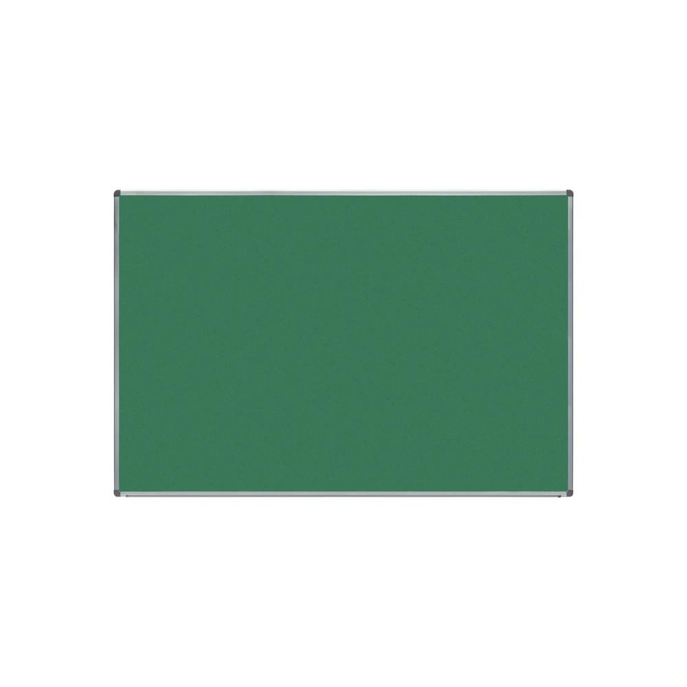 PIZARRA VITRIFICADA VERDE MARCO DE ALUMINIO 180X120 ( SERIE VISUALLINE )