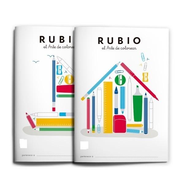 CUADERNO RUBIO DE COLOREAR Nº1