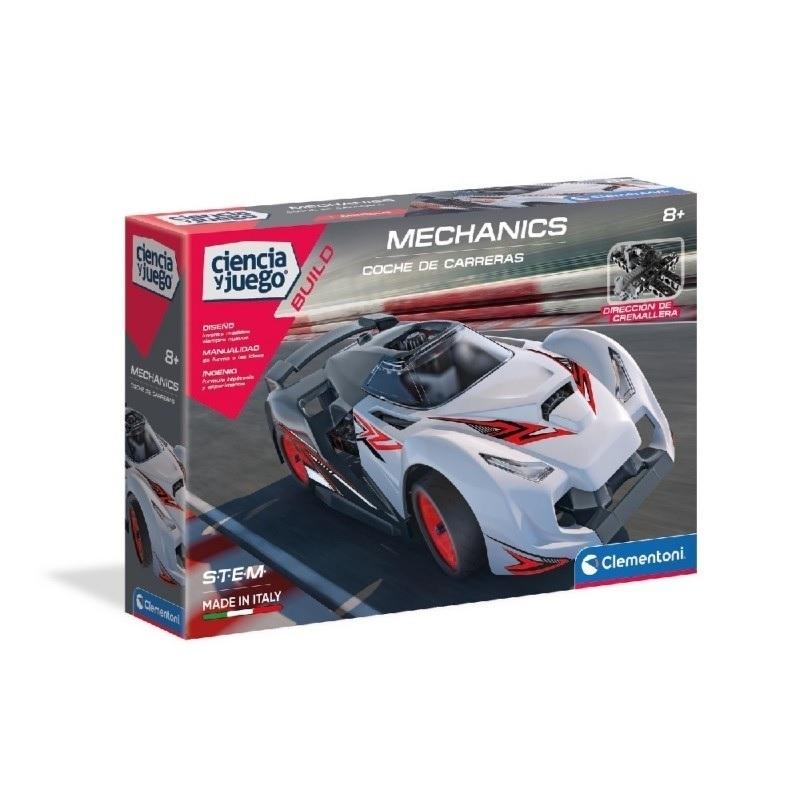 JUEGO MECHANICS COCHE DE CARRERAS CLEMENTONI 55412