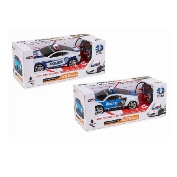 COCHE R/C POLICIA 4 CANALES LUZ