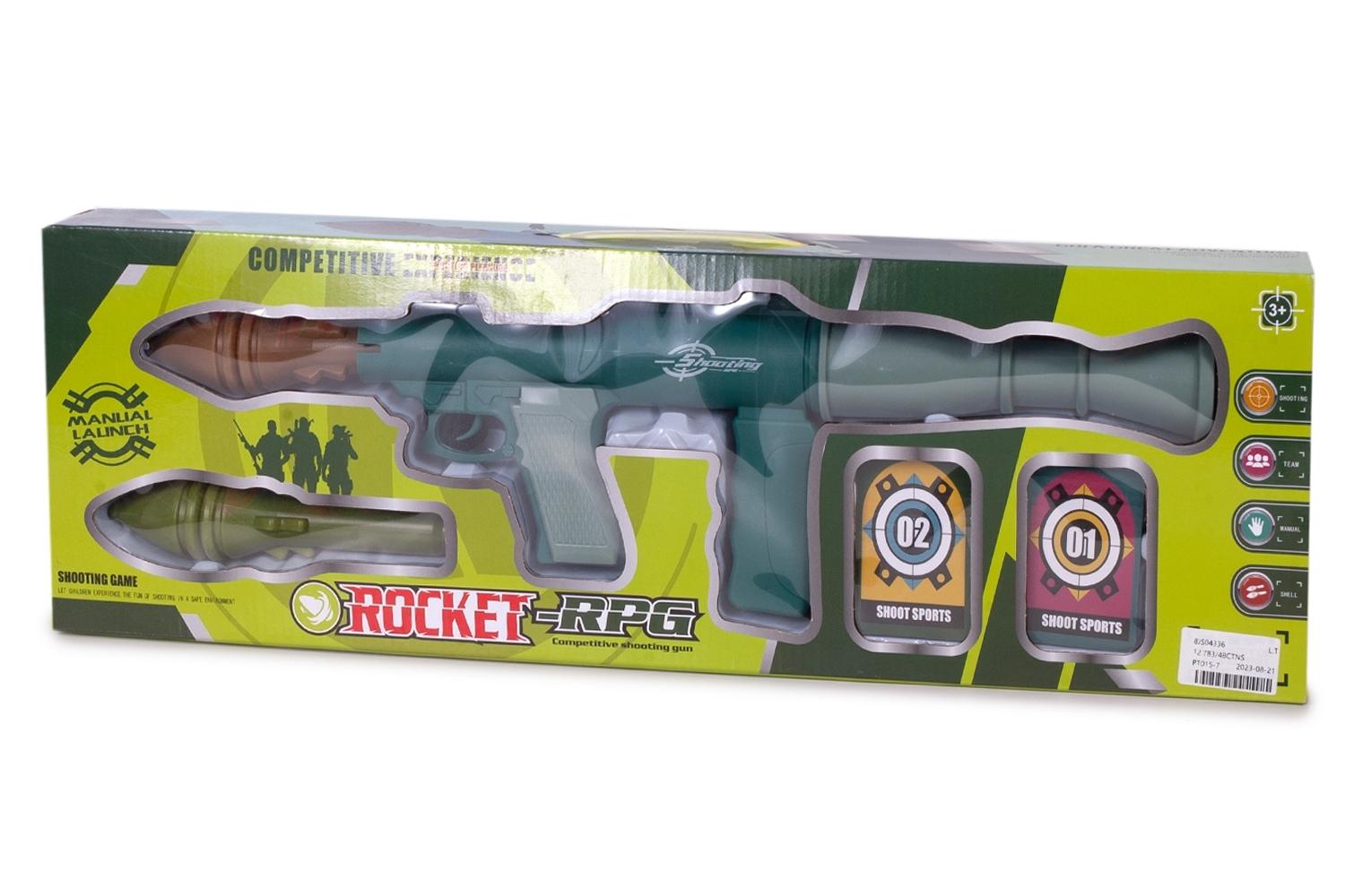 PISTOLA LANZA MISILES  CAJA
