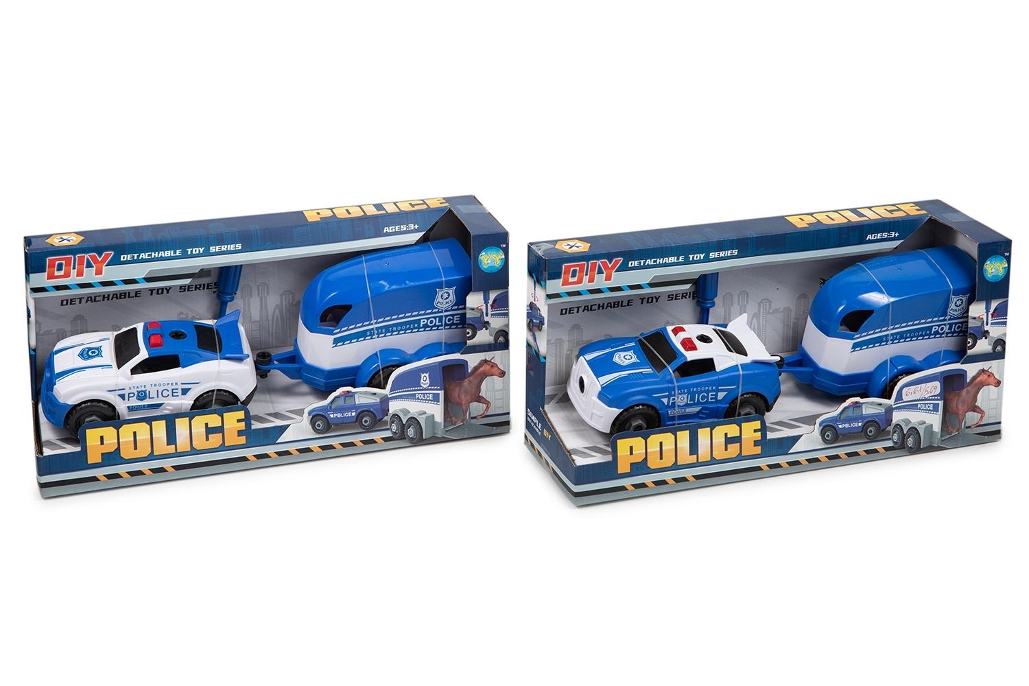 COCHE POLICIA REMOLQUE CABALLO