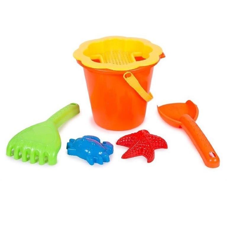 CUBO PLAYA CRIBA PALA RASTRILLO 47X17