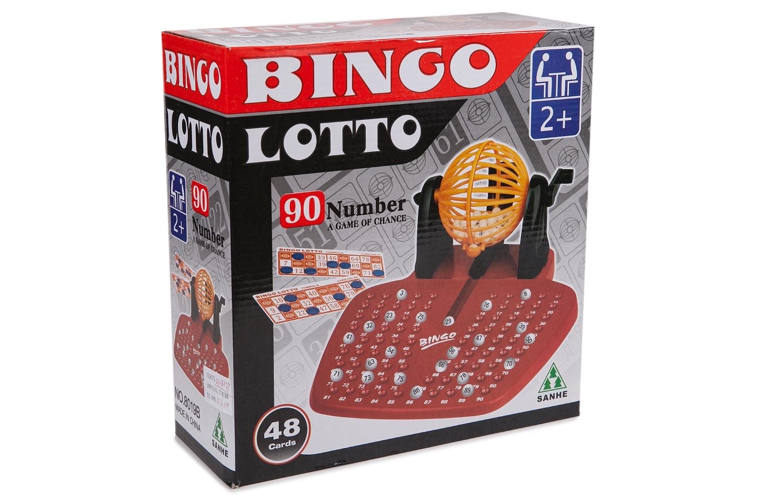 BINGO CON 90NUM.48 CARTONES