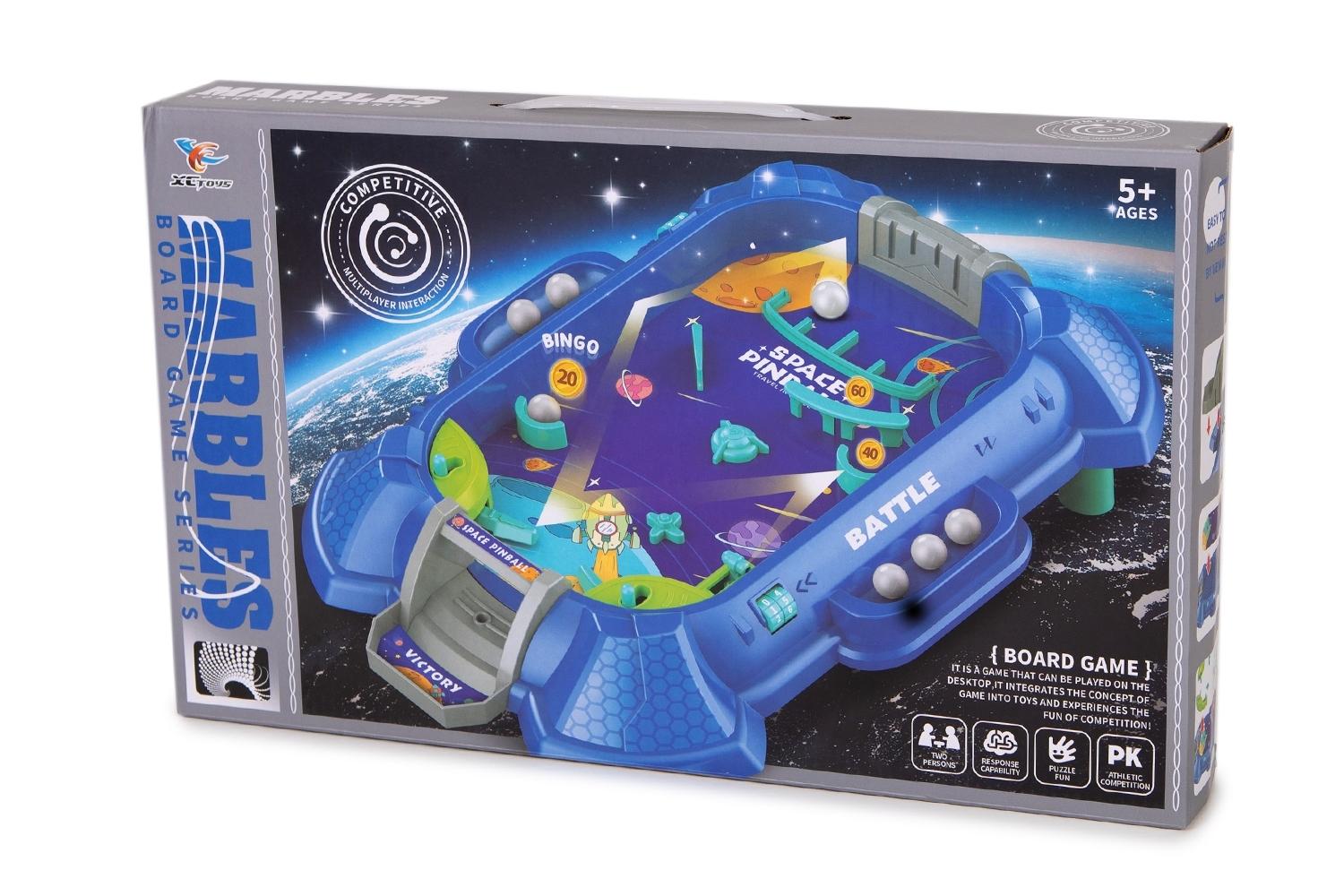 JUEGO PINBALL ESPACIO  CAJA
