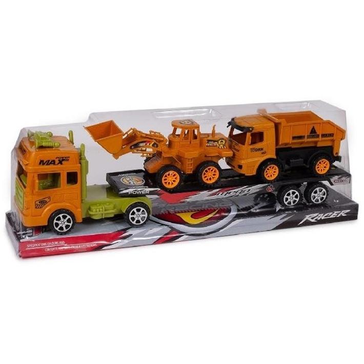 CAMION REMOLQUE CONSTRUCCION BURBUJA