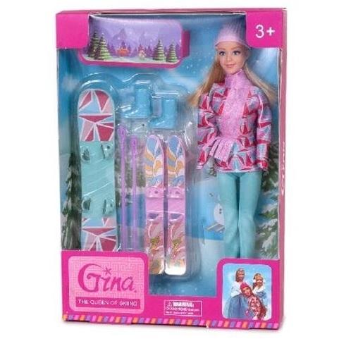 MUÑECA ESQUIADORA CON ACCESORIOS