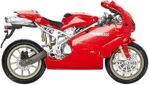 MOTO DUCATI 999 1:12