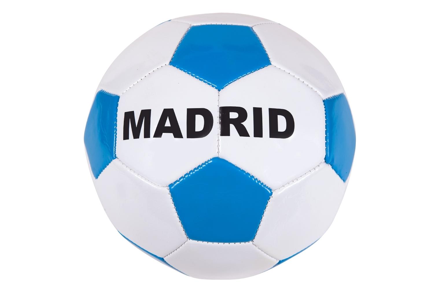 BALON FUTBOL BLANCO MADRID