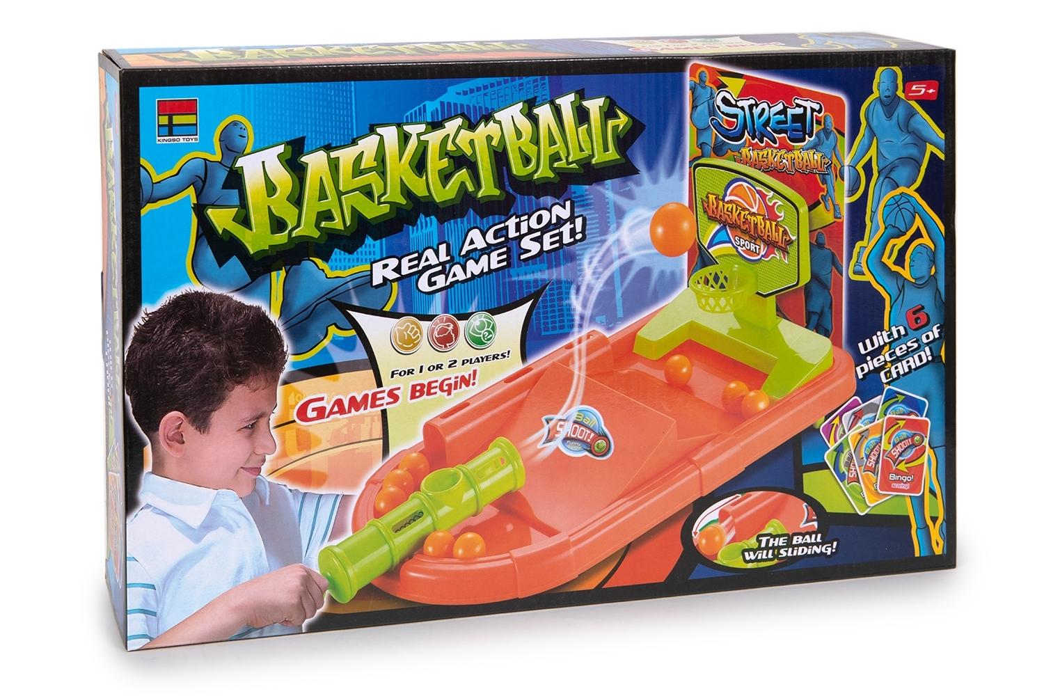 JUEGO BALONCESTO CON DISPARADOR