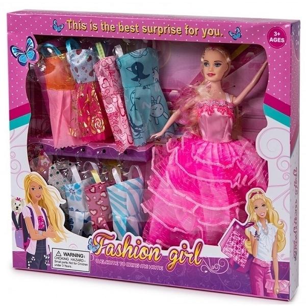 MUÑECA DE GALA CON VESTIDOS 39-0812