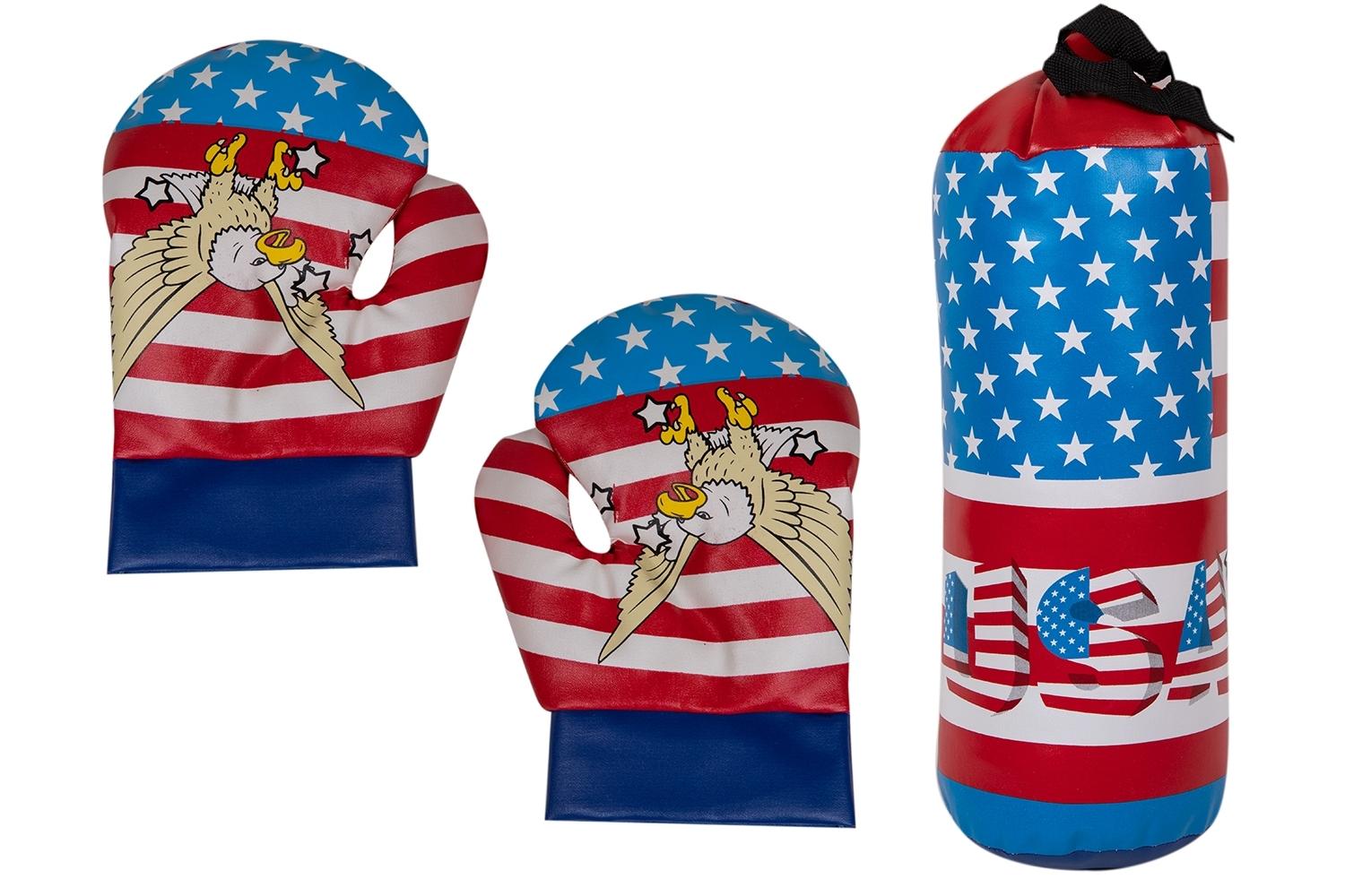 SACO BOXEO CON GUANTES