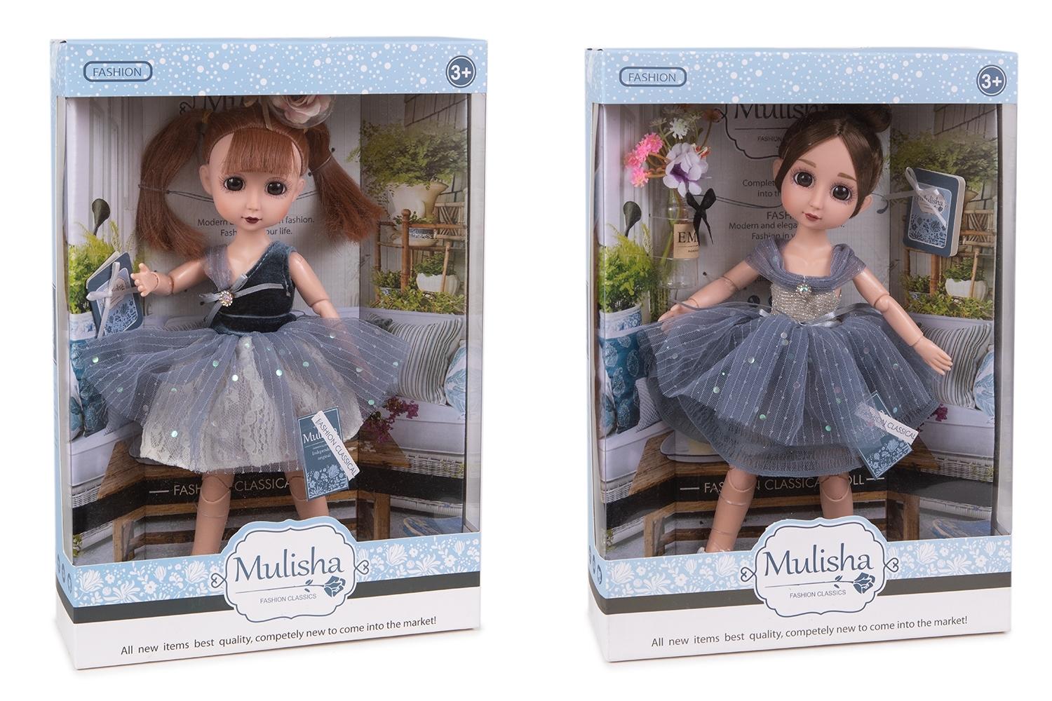 MUÑECA ARTICULADA  FALDA CON VUELO