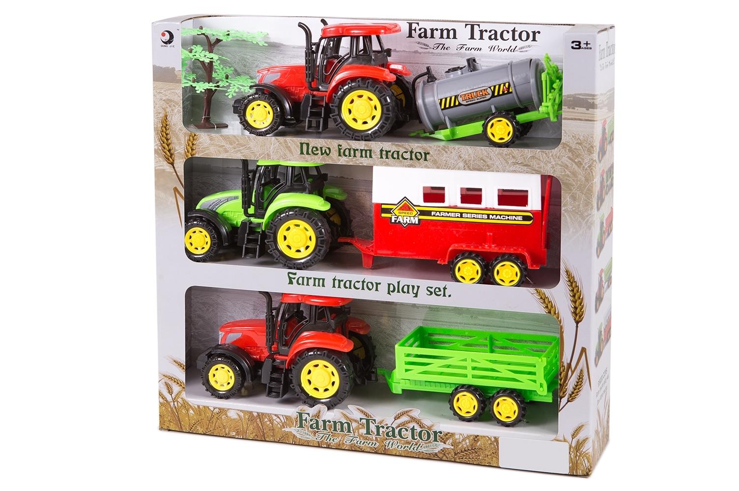 TRACTORES FRICCION CAJA CON TRES