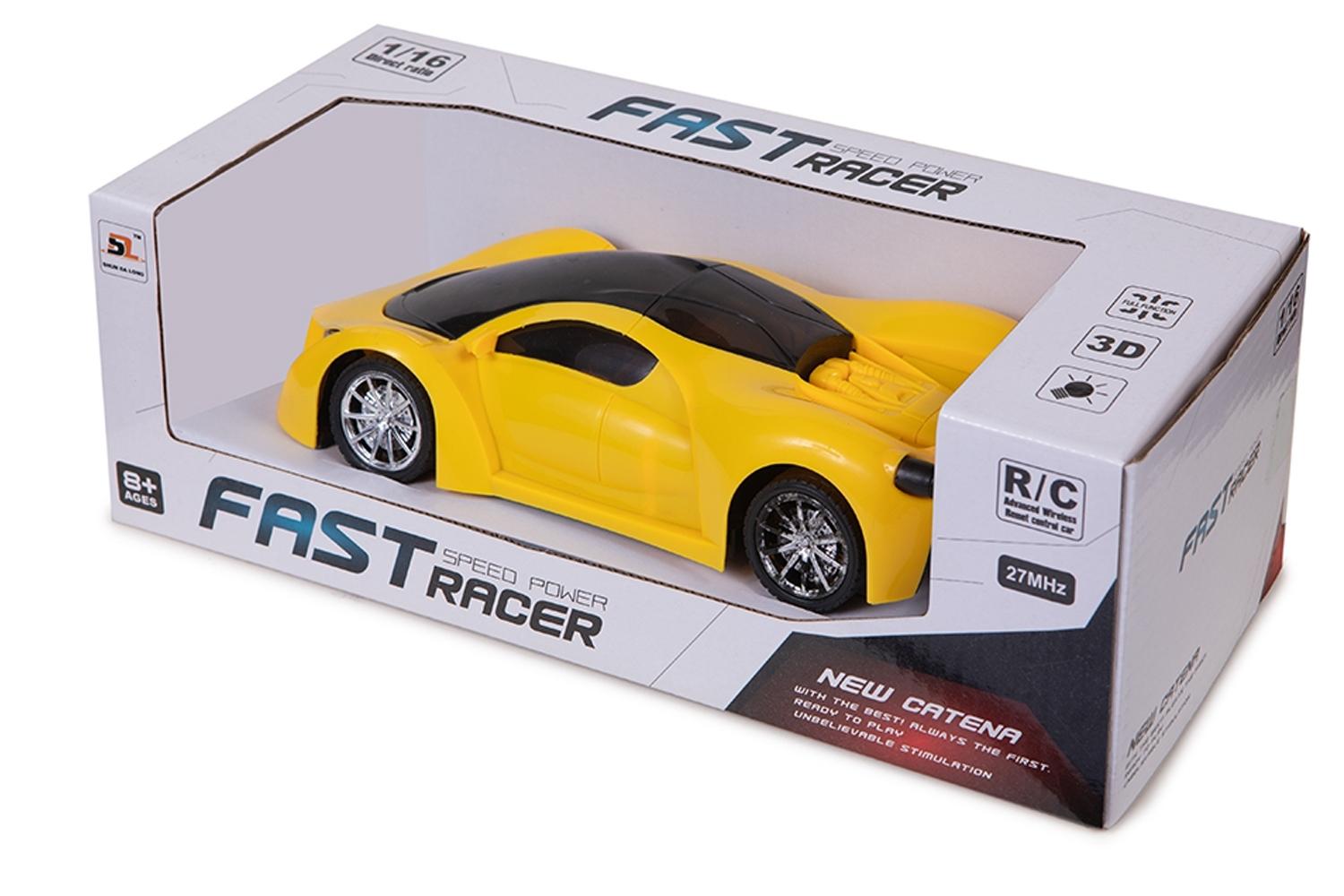 COCHE DEPORTIVO R/C 4 CANALES