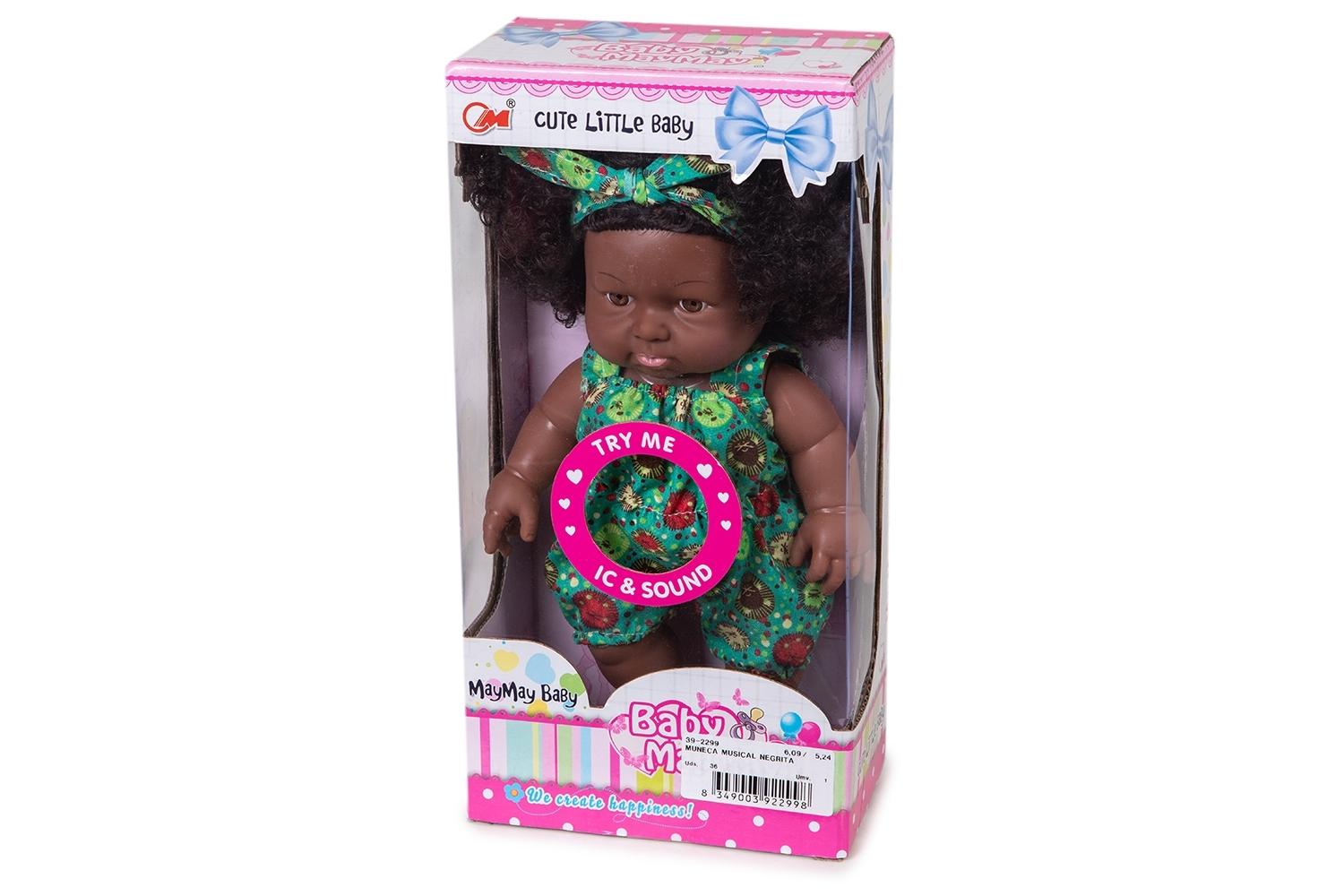 MUÑECA MUSICAL NEGRITA