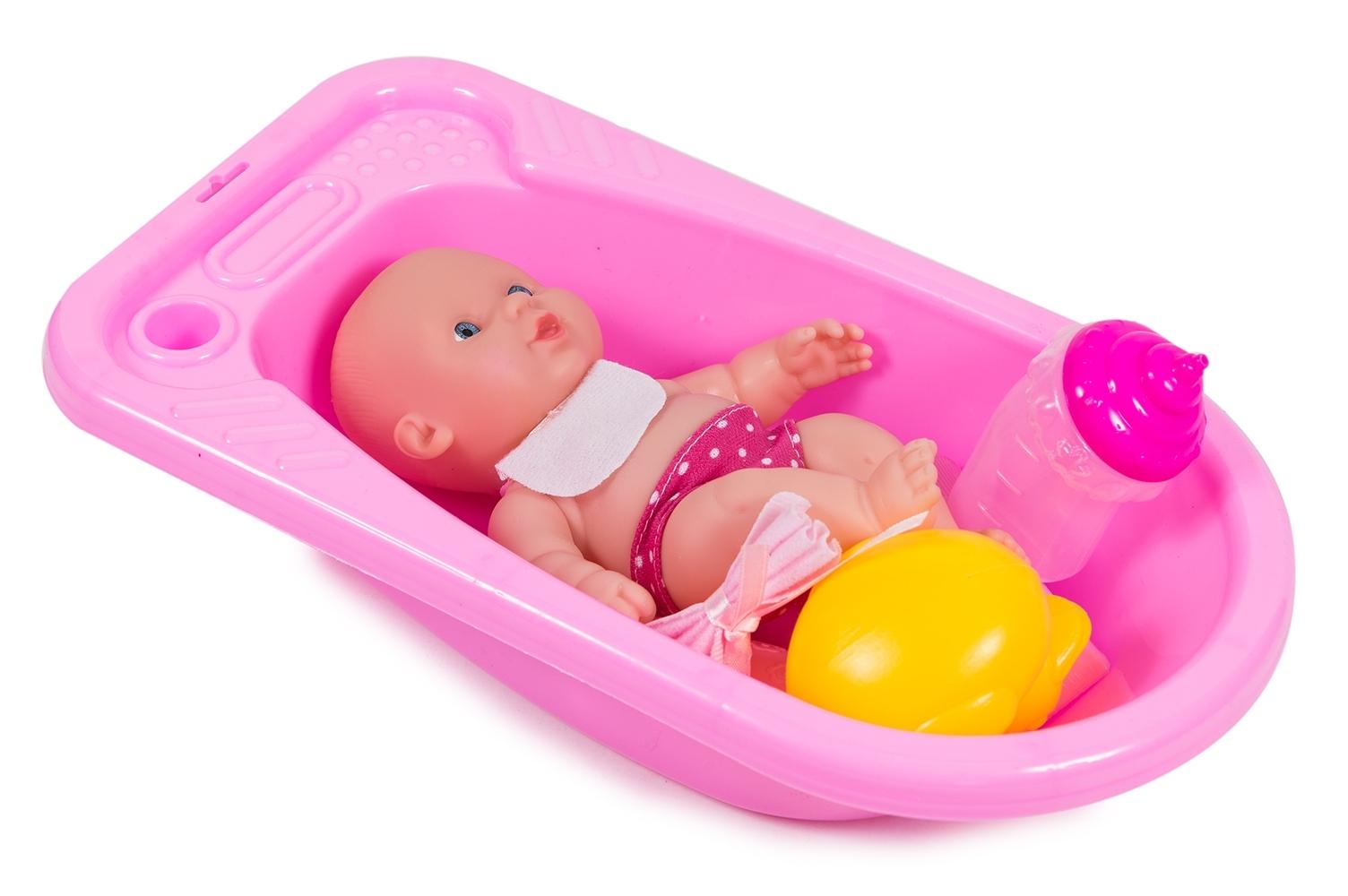 BAÑERA CON MUÑECO