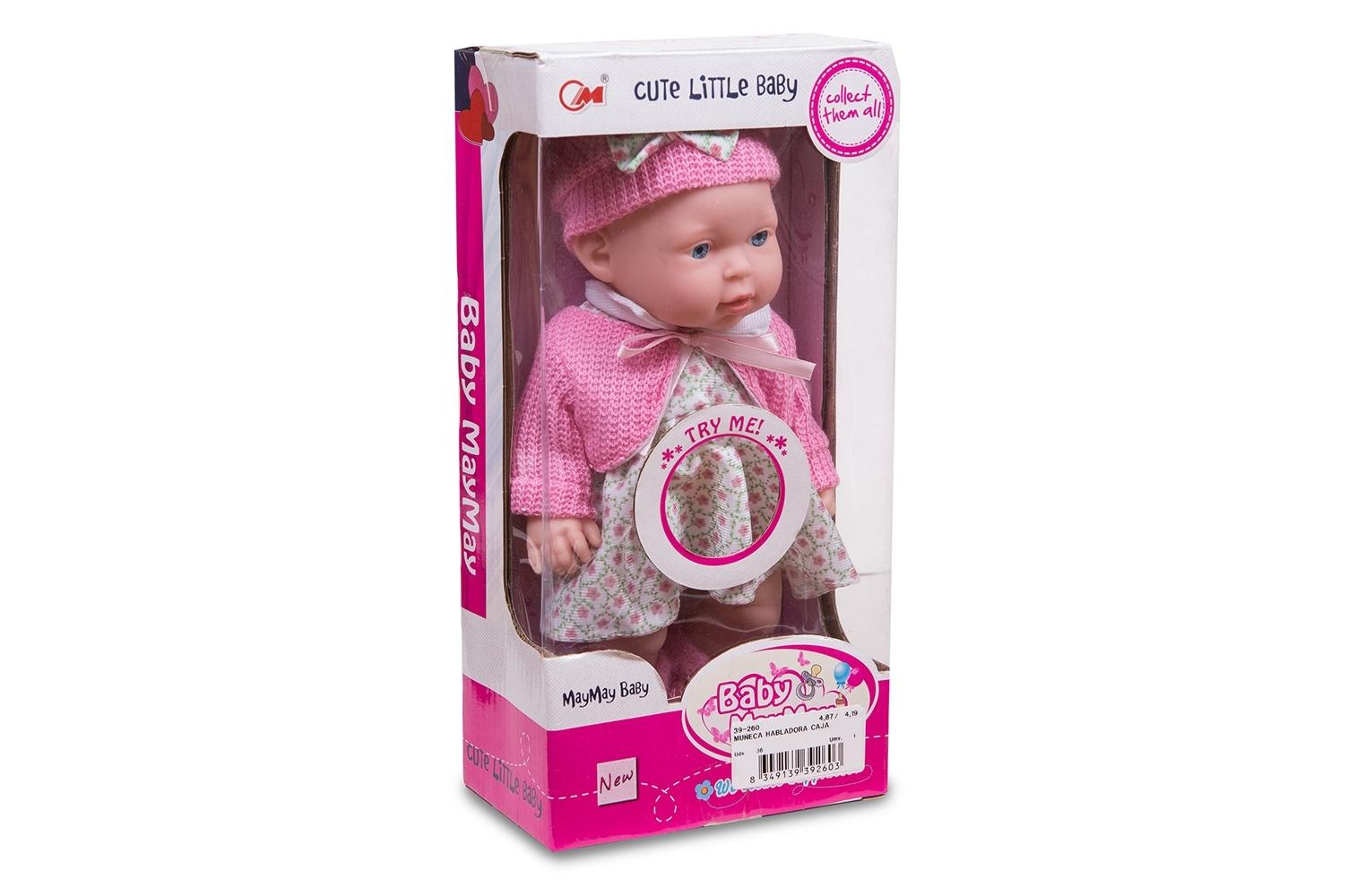 MUÑECA HABLADORA CAJA