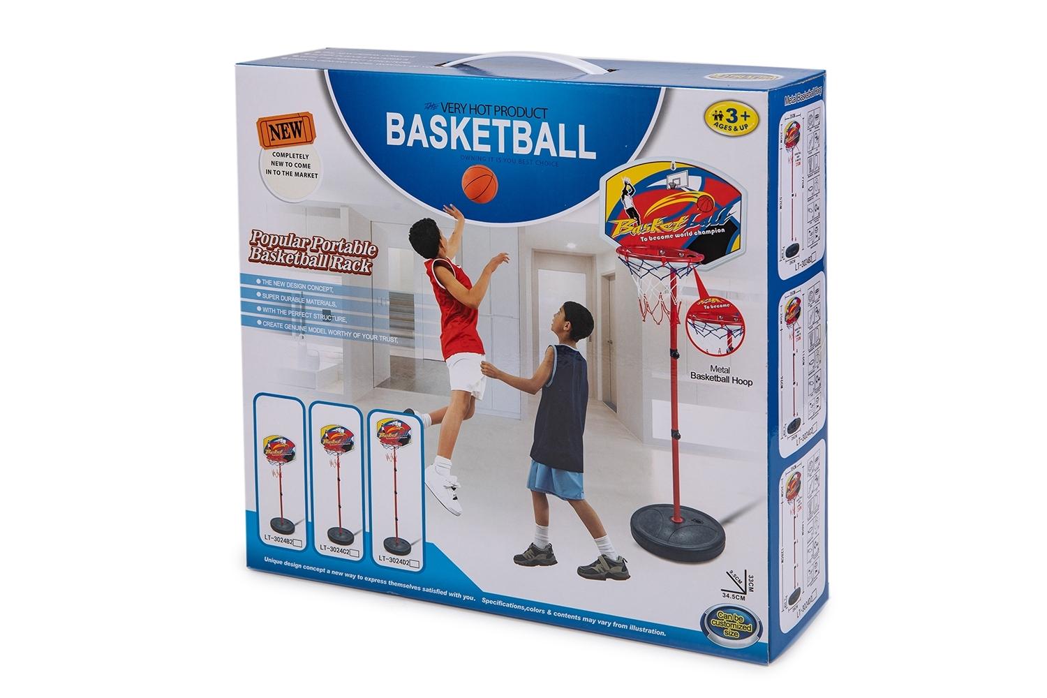 CANASTA BALONCESTO PIE  EN CAJA